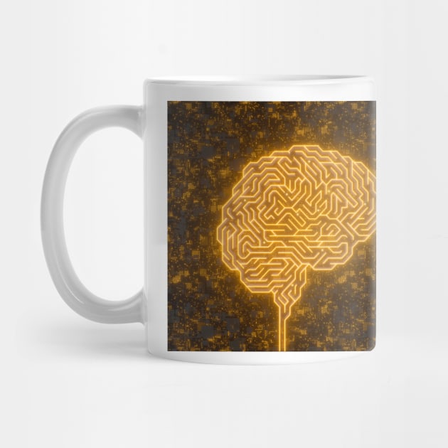 Human brain, conceptual illustration, (F034/8584) by SciencePhoto